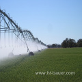 Automatic crop center pivot irrigation system